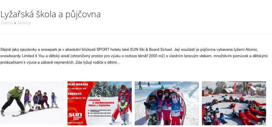 Sport Apartman Dm Dolní Morava Eksteriør bilde